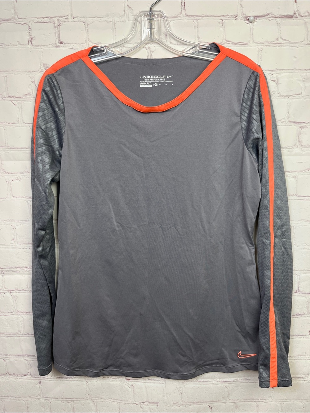 Nike Golf Tour Performance Dri-Fit Long Sleeve Top Size Medium